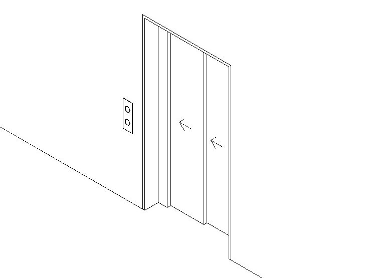 elevator-door-revit-family-bim-library