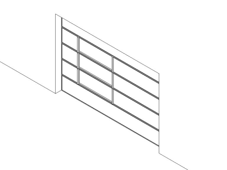 modern garage door