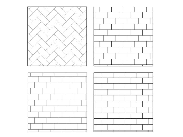 brick 12x24 fill pattern