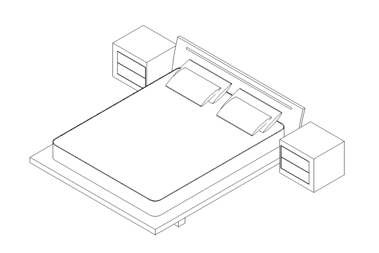 Free Download Beds Revit Families BIM Objects | BIM Library