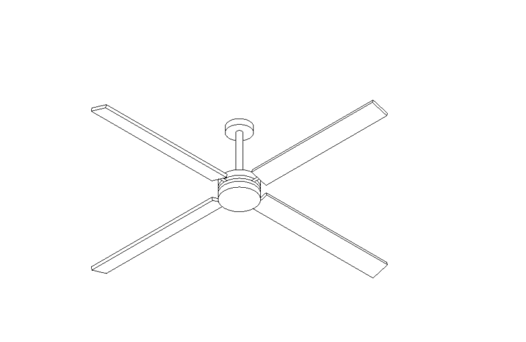 ceiling fan 1 revit family