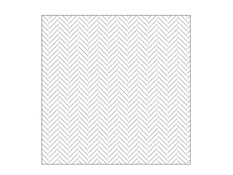 herringbone pattern open