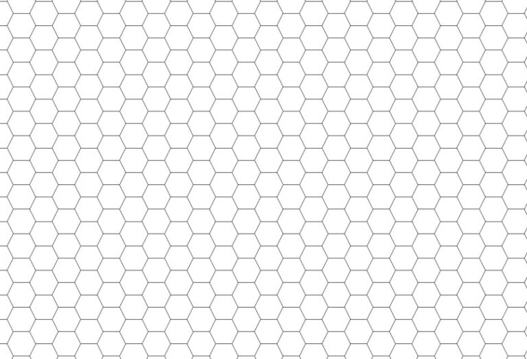 honeycomb fill pattern