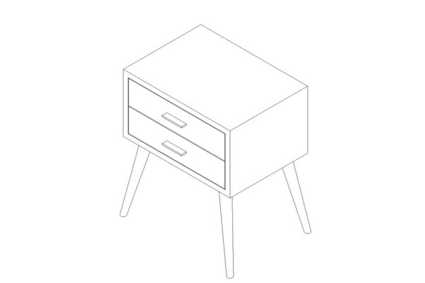 nightstand revit family