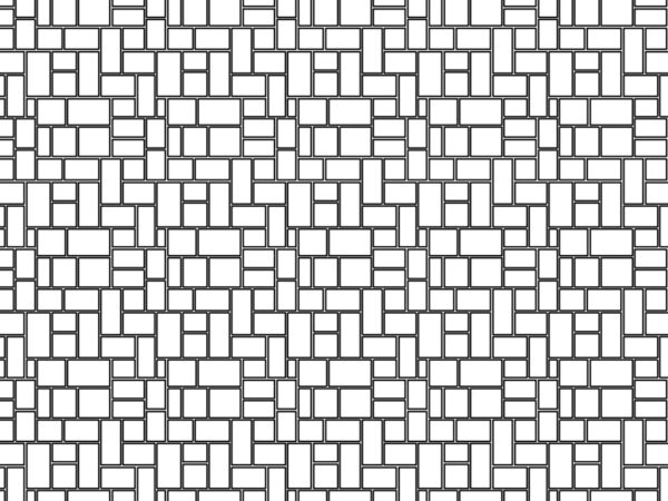 pavers random style fill pattern