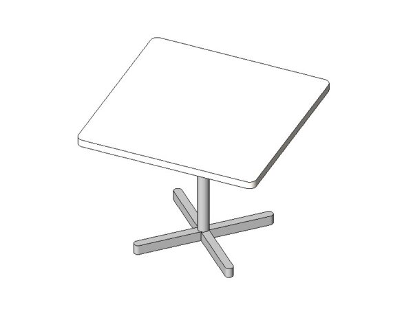 rectangular table revit