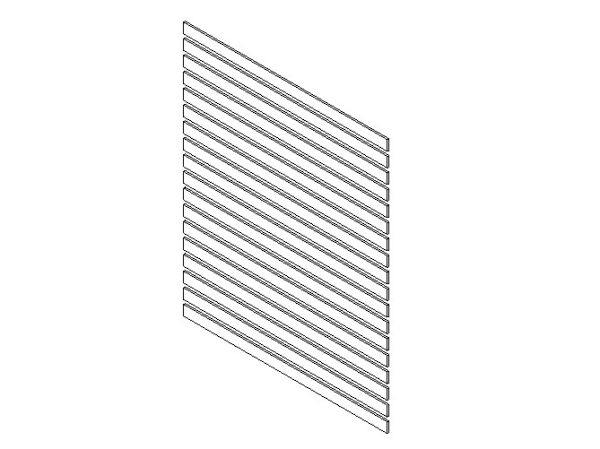 slat wall panel