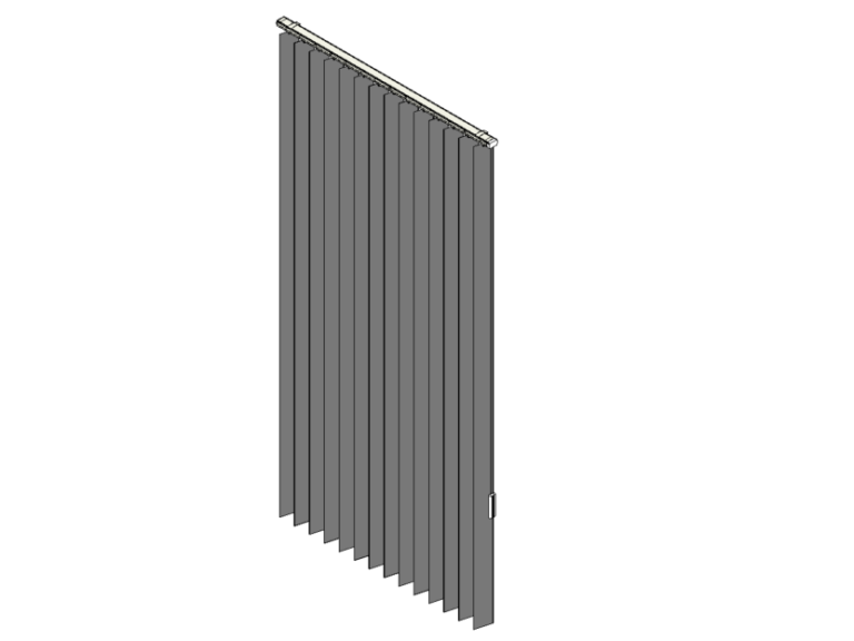 Blinds Vertical revit family