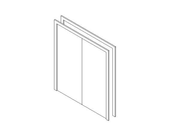 Door Double Acting Revit