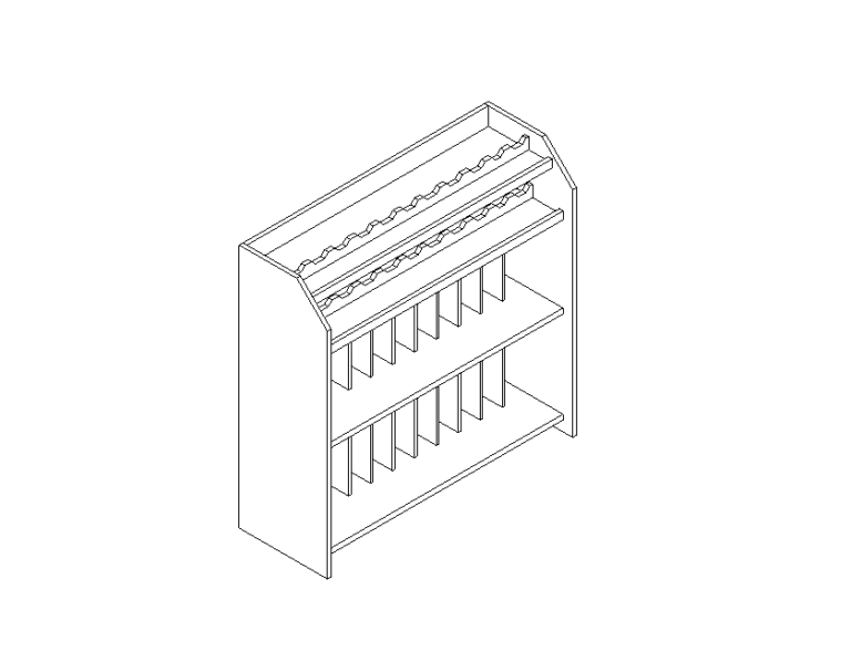 Rack Wine Revit Family