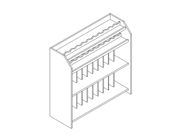 Rack Wine Revit Family