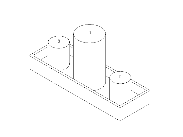 Tray Candles Revit family