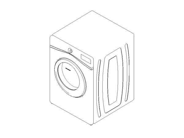 Washing Machine 2 Revit Family