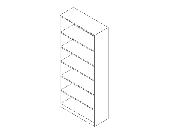 Revit bookcase family