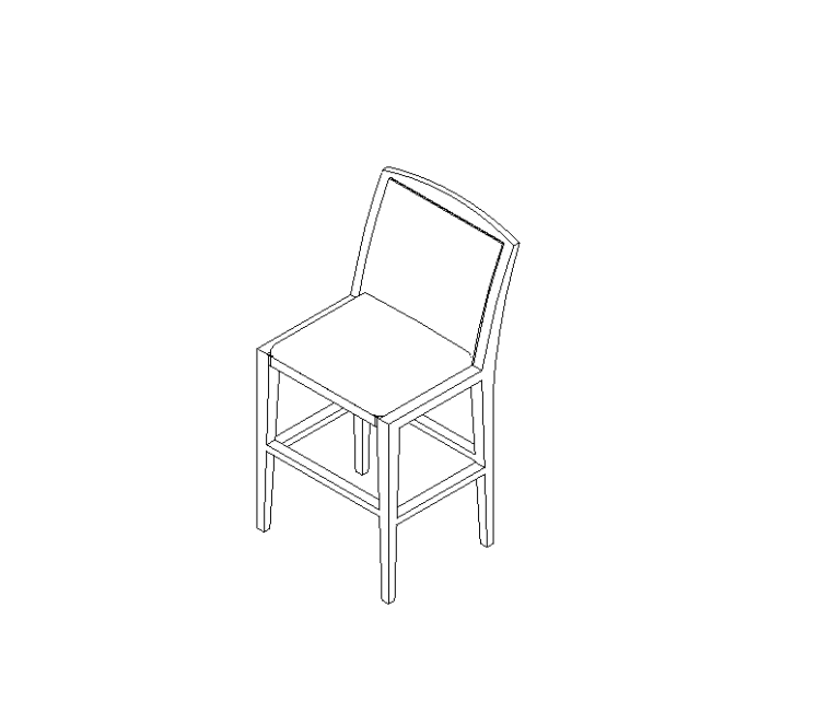 revit counter stool