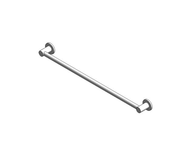 Towel bar rail classic Revit family