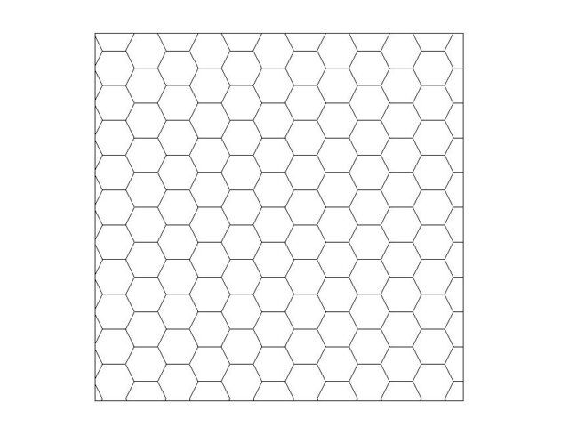 Honeycomb Fill Pattern [Drafting]