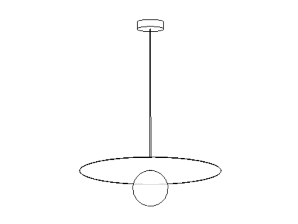 Pendant Lighting Fixture Disc