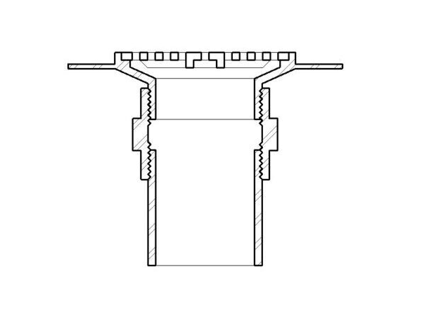 Floor Drain Section 2D