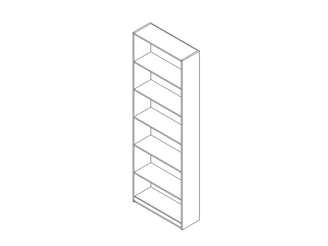 Bookcase Shelving Storage