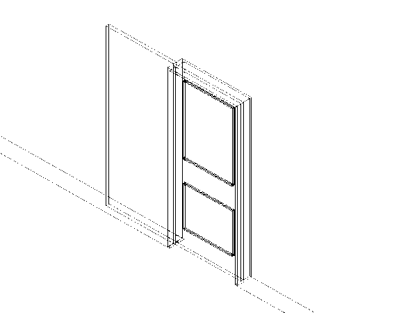 Pocket Door Single Panel