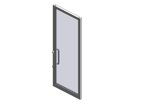 Curtain Wall Door Narrow Stile