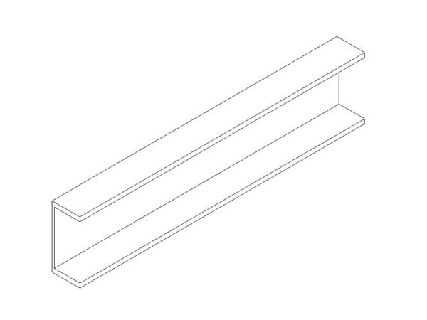 C Chanel Steel Beam Profile