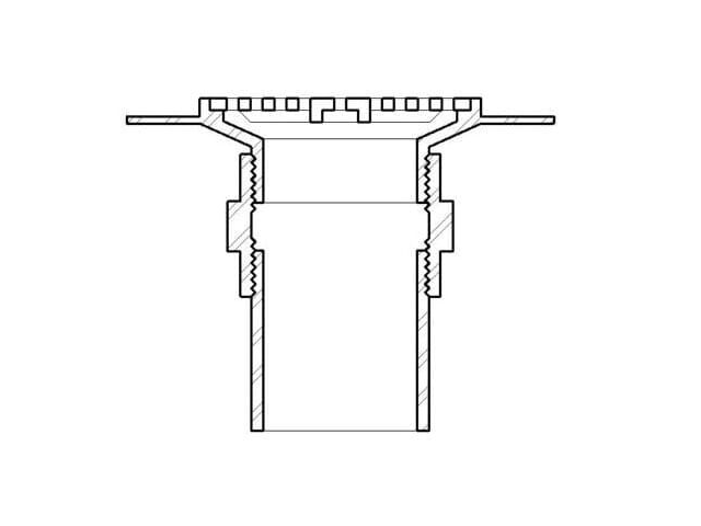 Floor Drain Section 2D