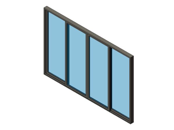 Sliding Door Four Panel Standard Generic