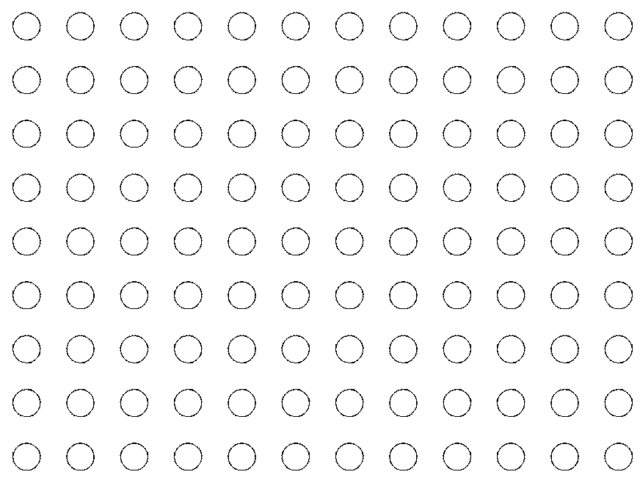 Circle Fill Pattern