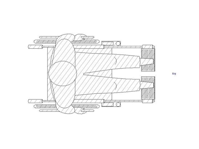 Disabled Person In Wheelchair Plan