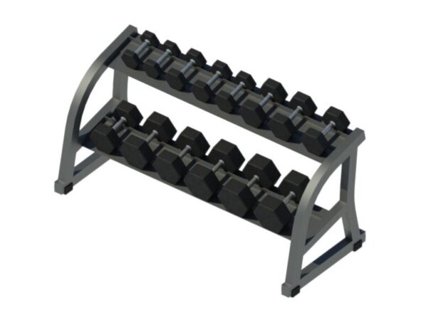 Dumbbell Storage Rack Two Tiers
