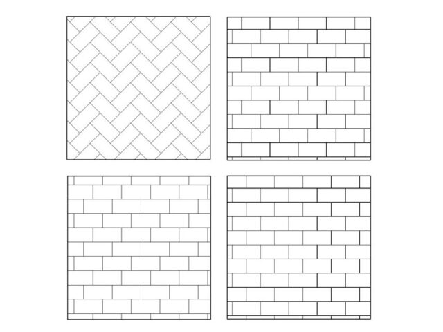 Revit Fill Pattern Brick 12×24 [model]