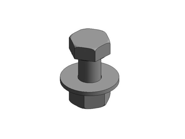 Heavy hex bolt parametric