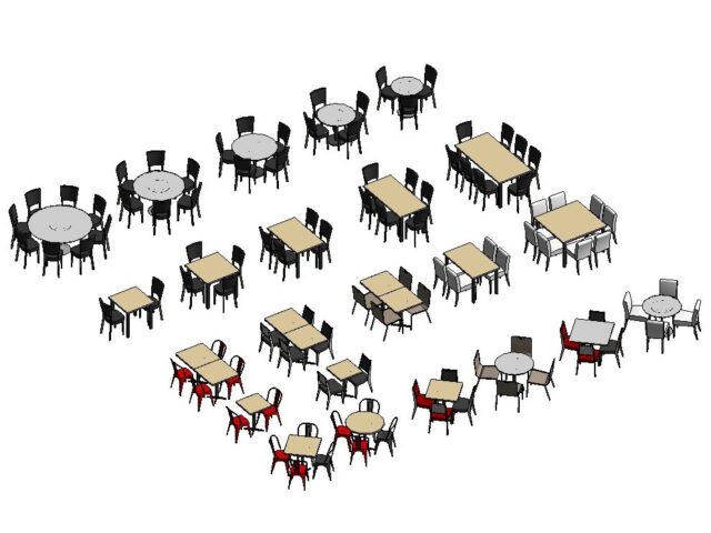 Restaurant Loose Furniture Collection – Chairs & Tables