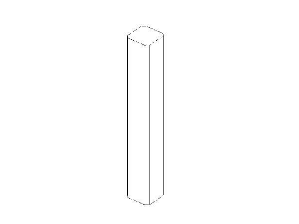 Column Chamfered