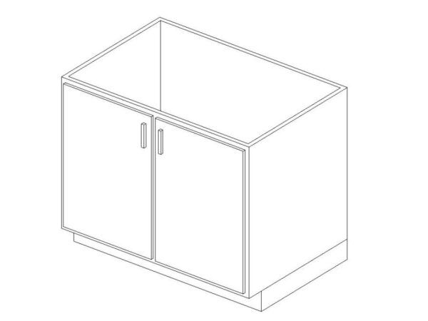 Vanity Cabinet with Two Doors