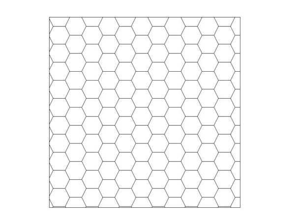 Honeycomb Fill Pattern [Drafting]