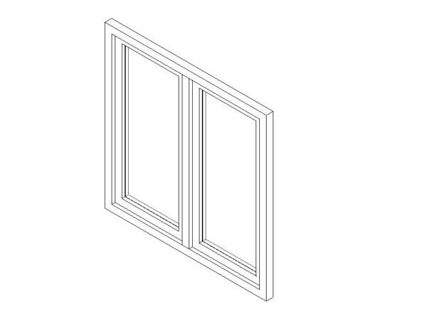Window Double Awning Casement